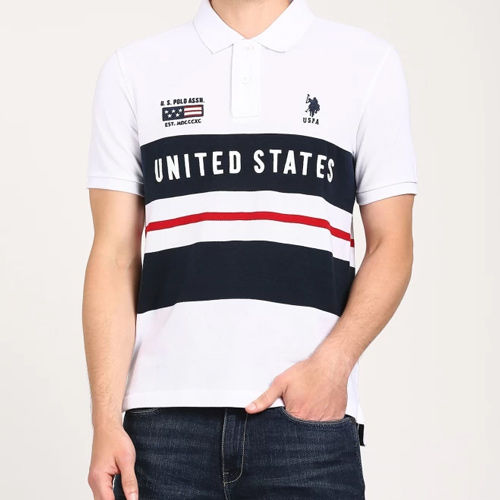 Men Printed Polo Shirts