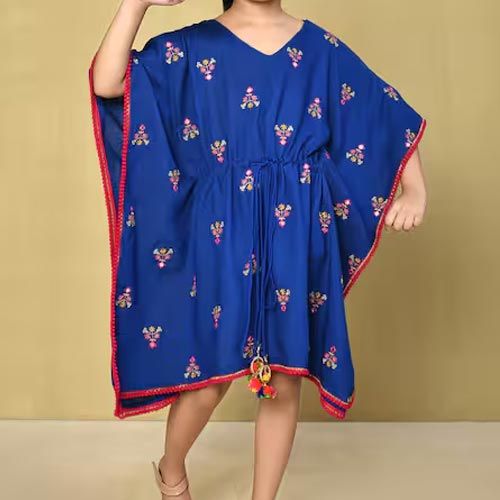 Girls Embroidered Kaftan