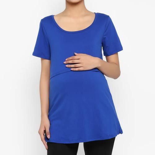 Short Sleeve Maternity Feeding T-shirts