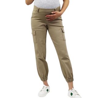 Women Classic Maternity Cargo Pants