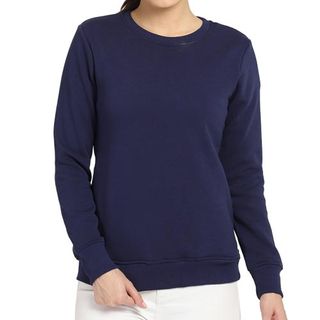 Women 3-thread plated fleece Sweatshirts