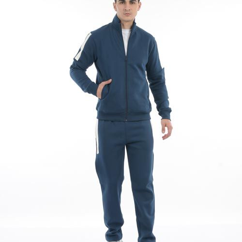 Men 3-thread plated fleece Tracksuits