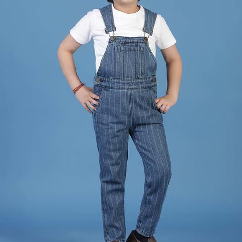 Kids Cotton Dungaree