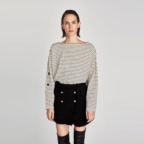 Women Striped T Shirts