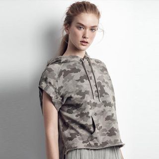 Women Camouflage Printed T Shirts