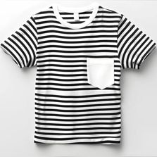 Boys Yarn Dyed Stripes T Shirts