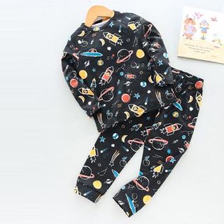 Boys Printed Pajama Sets