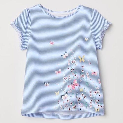 Girls printed T-shirts