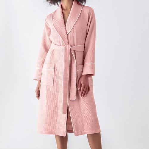 Women Waffle Bathrobes