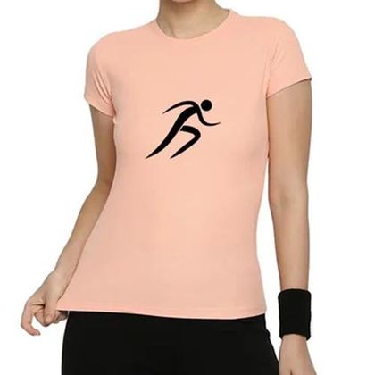 Women Dry Fit Printed T-shirts