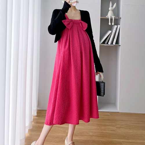 Western Maternity Gown