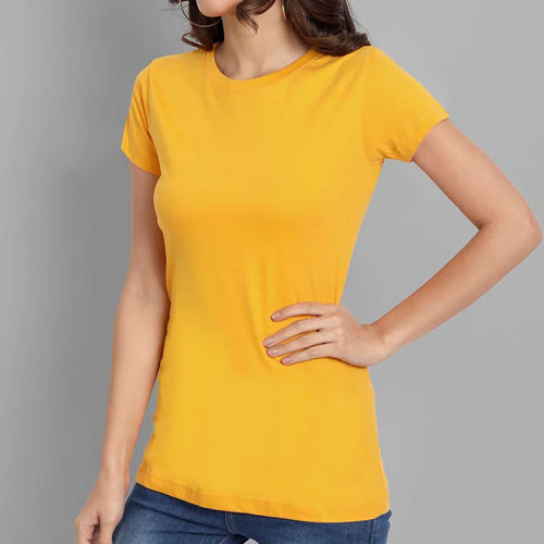 Women Plain T-shirts