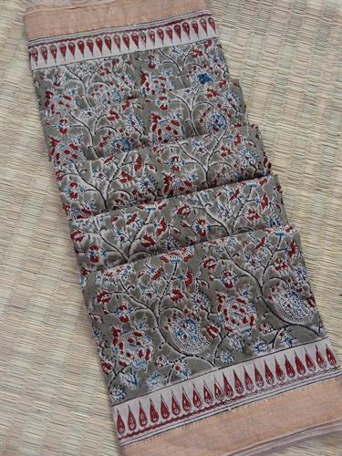 Hand Woven Mangalgiri Pure Cotton Sarees