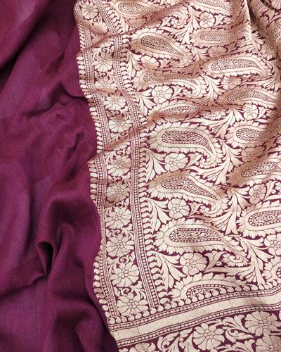 Banarasi Chiffon-Monga Silk Saree