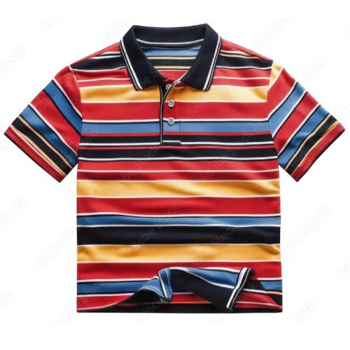 Men Stripe Polo Shirts