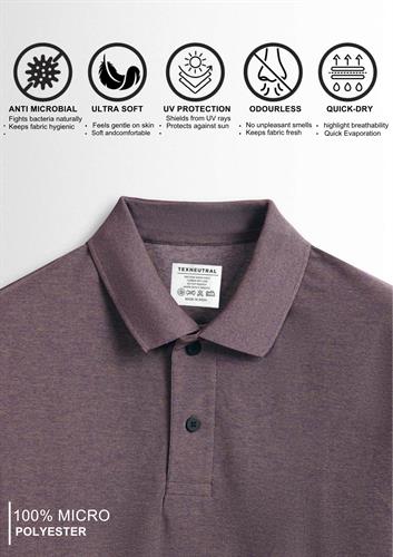 Men's Anti Microbial Polo Shirt