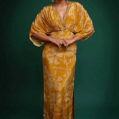 Women's Crepe Kaftan