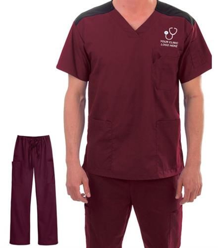 Men's Comfort and Style Scrubs