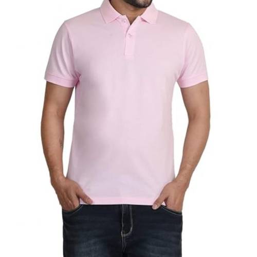 Men Plain Polo T-Shirts