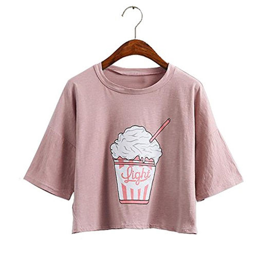 Women Printed Crop Tops