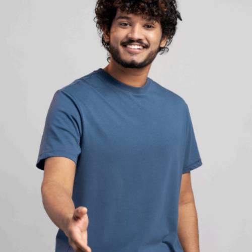 Men Round Neck T-shirts