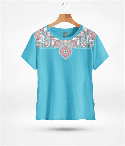 Women's Digital Print T-shirt