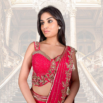 Women Drape Saree