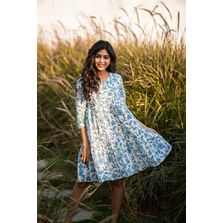 Women’s Block Printed Dress