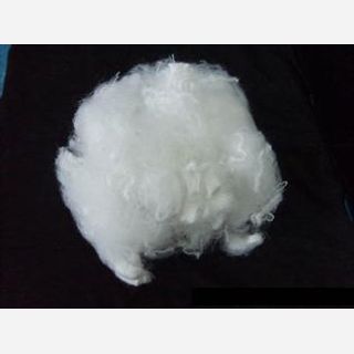 Semi Dull Raw White, Staple, for yarn spinning