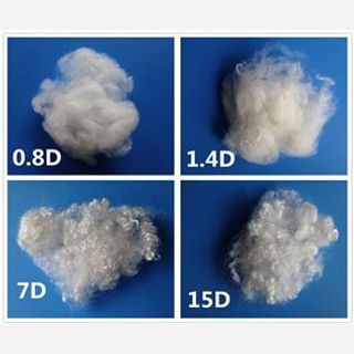 Recycled polyester staple fiber. hollow conjugated fiber, HCS Fiber, Recycled, Staple, home textile 