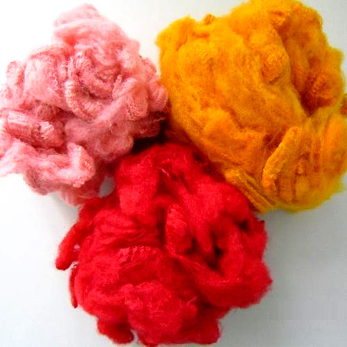 Dyed 100% Polypropylene Fibre