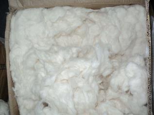 Bleached Clean Cotton Comber Noil