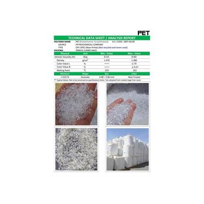 PET Fiber Off Grade Granules