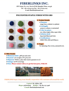 Polyester Fibre