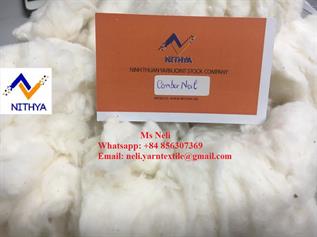 Natural Cotton Comber Noil