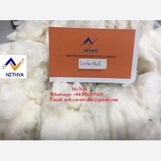 Natural Cotton Comber Noil
