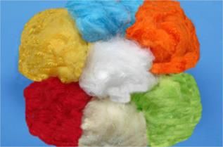 Colored Polyester Staple Fibre