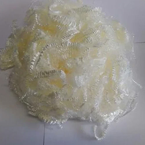 Greige Acrylic Fibre Waste