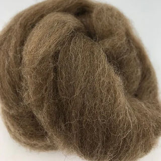 Dyed Natural Wool Fibre