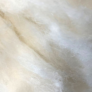 Natural White Cottonized Flax Fiber