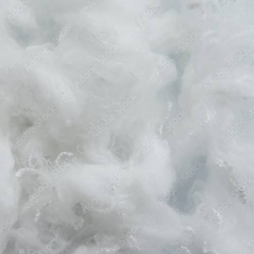 Raw White Polypropylene Fibre