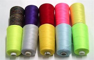 For garment industry, 50/2, 40/2, 20/2, 100% Polyester