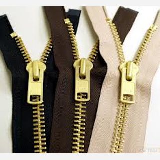 For outdoor clothing( jacket ), No. 5, 8, 10 Length: 60-65 mm, Brass