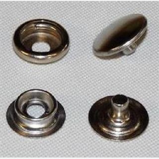 For garment, 15-25 mm, Steel, Brass