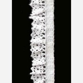 Fashion lingerie cotton lace, 1.5 cm, 90% Cotton / 10% Spandex