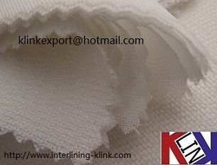 For garment industry, 90/150 cm width, 100% Polyester Woven 2+2 base cloth