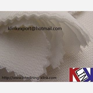 For garment industry, 90/150 cm width, 100% Polyester Woven 2+2 base cloth