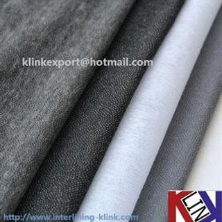 For Garments, Width: 90/112/150 cm, 100% Polyester Non Woven Thermal Bonded/Chemical Bonded