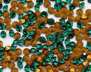 For making Imitation Jewellery, 3s to 40s, Glass