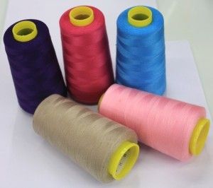 For home textile and garments, 40/2, 50/3 , 52/3, Spun polyester